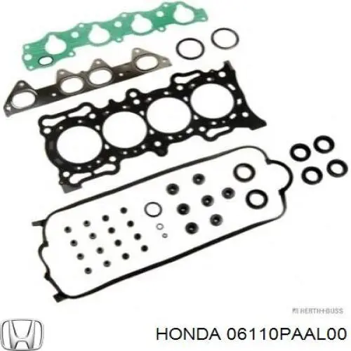 Комплект прокладок двигуна, верхній Honda Shuttle 1 (RA1, RA5) (Хонда Шатл)