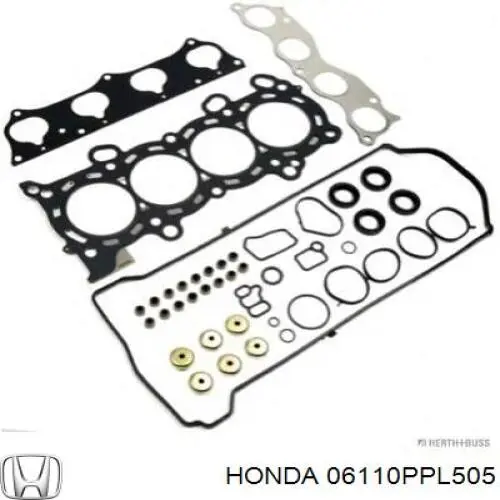 Комплект прокладок двигуна, верхній Honda 06110PPL505 ціна, від 169.98 USD