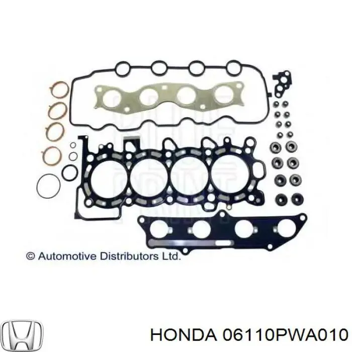 Комплект прокладок двигуна, верхній Honda Jazz (GD) (Хонда Джах)