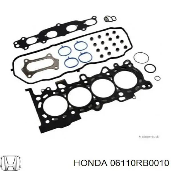 06110RB0010 Honda Комплект прокладок двигуна, верхній