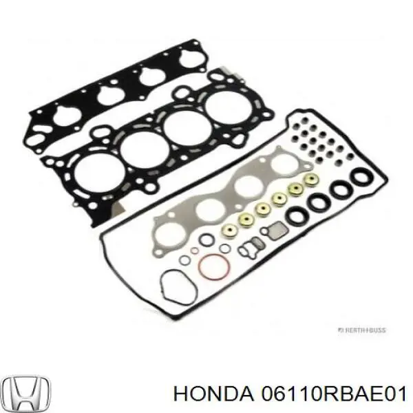 Комплект прокладок двигуна, верхній 06110RAAA01 Honda