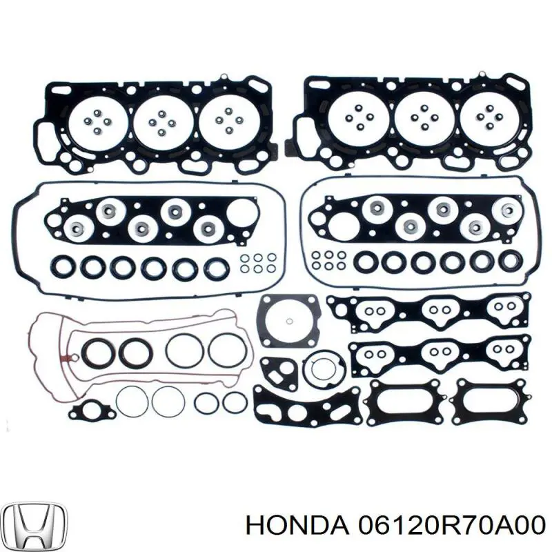 06120R70A00 Honda Комплект прокладок двигуна, верхній