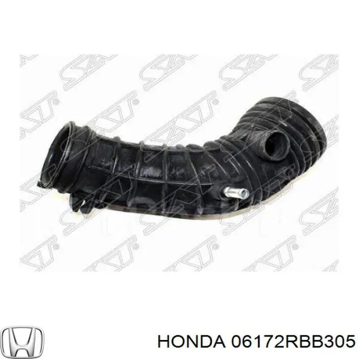 Патрубок повітряний, вихід повітряного фільтра Honda Accord 7 (CM, CN) (Хонда Аккорд)