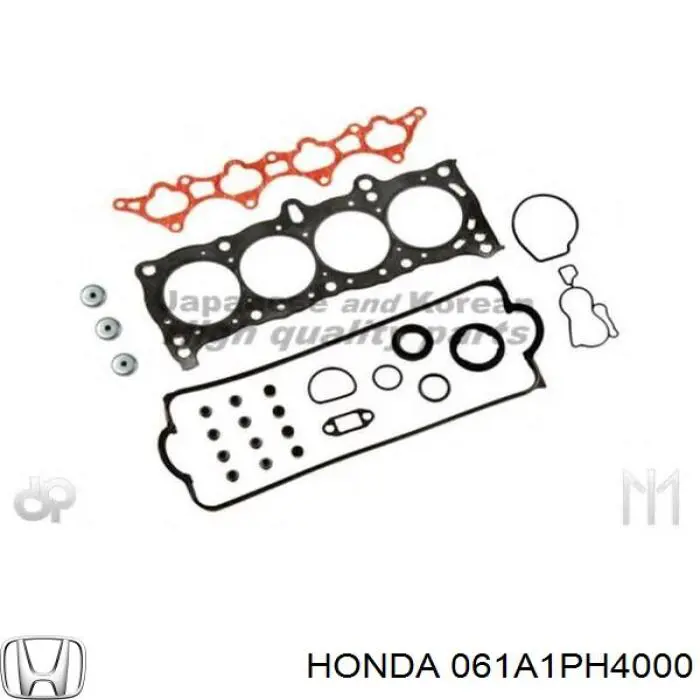 Комплект прокладок двигуна, верхній на Honda Accord (CA5)