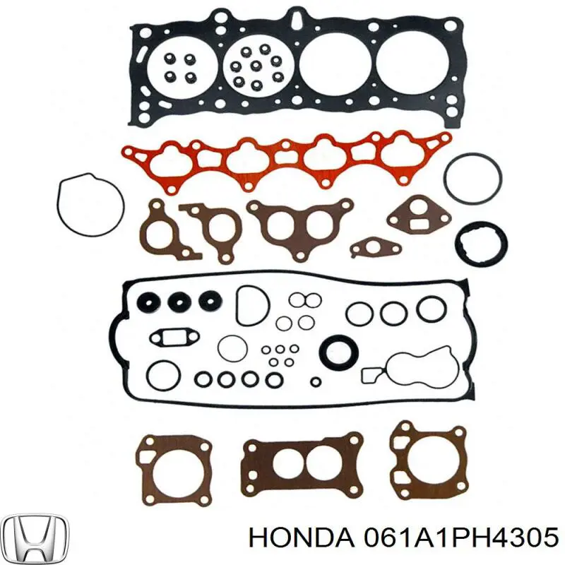 061A1PH4305 Honda комплект прокладок двигуна, верхній