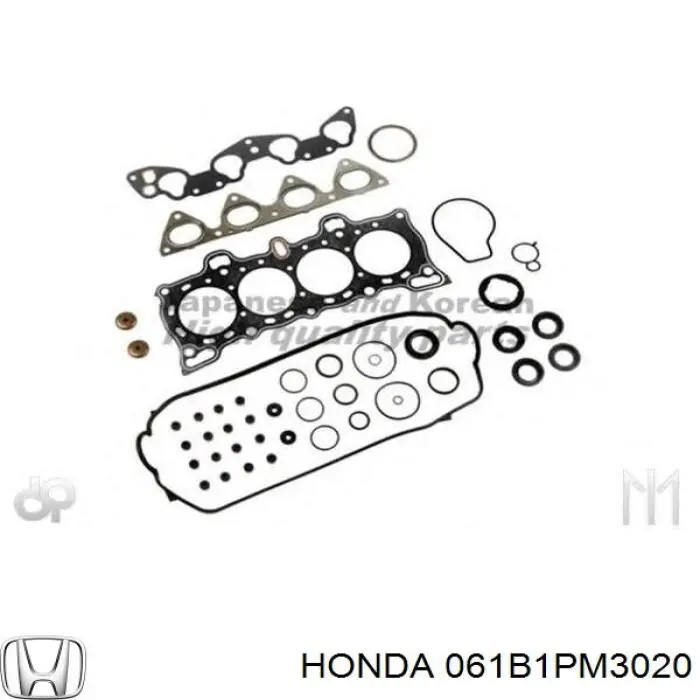 Комплект прокладок двигуна, повний Honda 061B1PM3020 ціна, від 92.25 USD