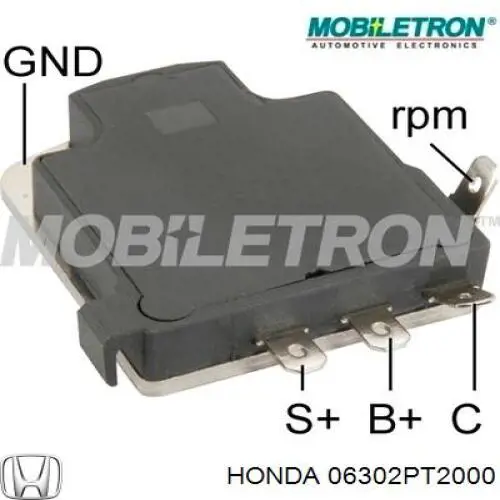 06302PT2000 Honda модуль запалювання, комутатор