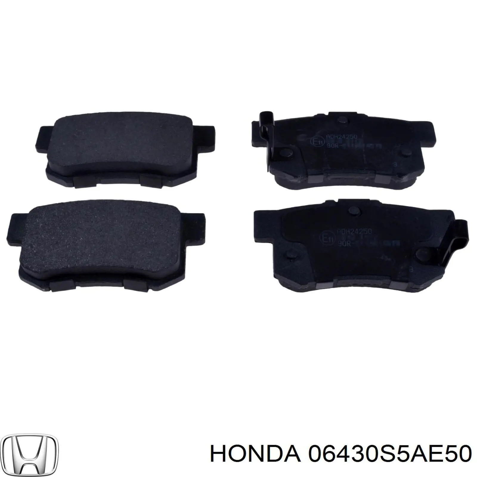 06430S5AE50 Honda колодки гальмові задні, дискові