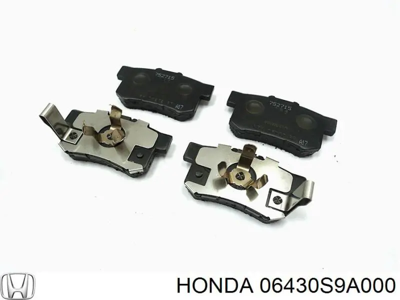 Купити 06430S9A000 Honda Задні колодки