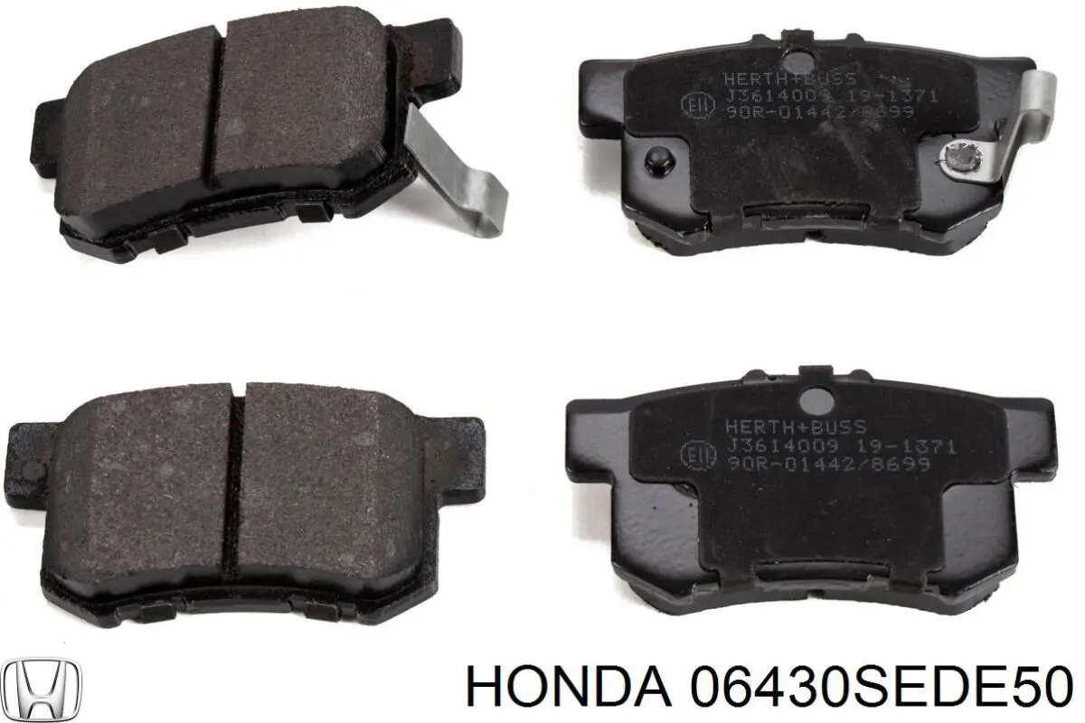 Купити 06430SEDE50 Honda Задні колодки