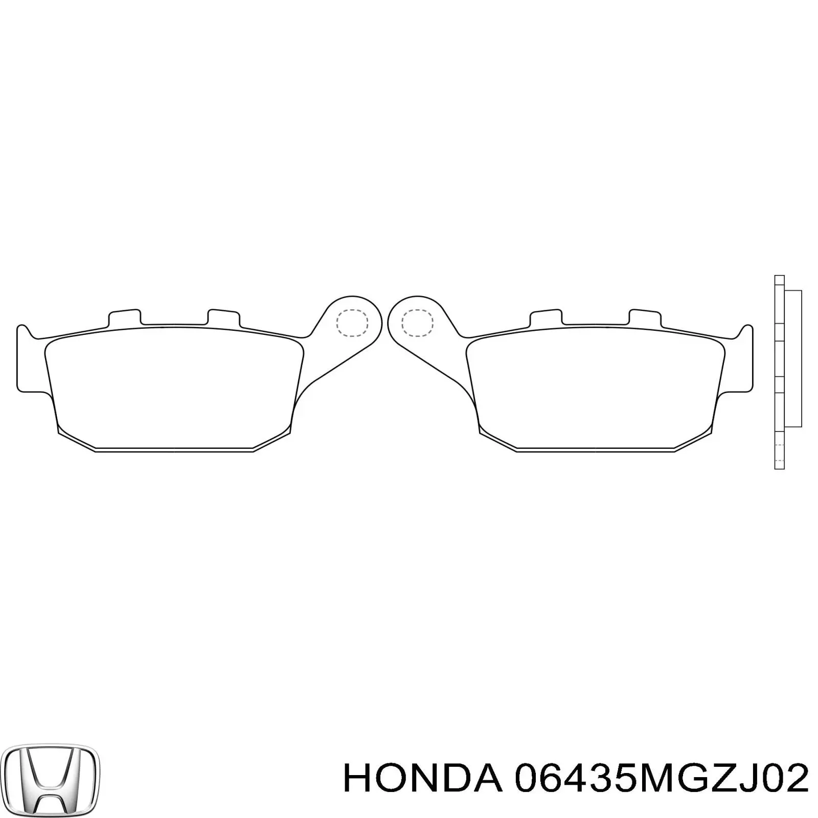  Honda 06435MGZJ02 ціна, від 87.12 USD