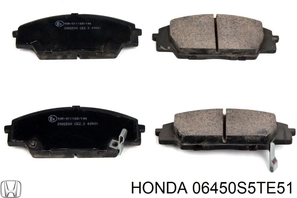Гальмівні колодки Honda 06450S5TE51 ціна, від 21.48 USD