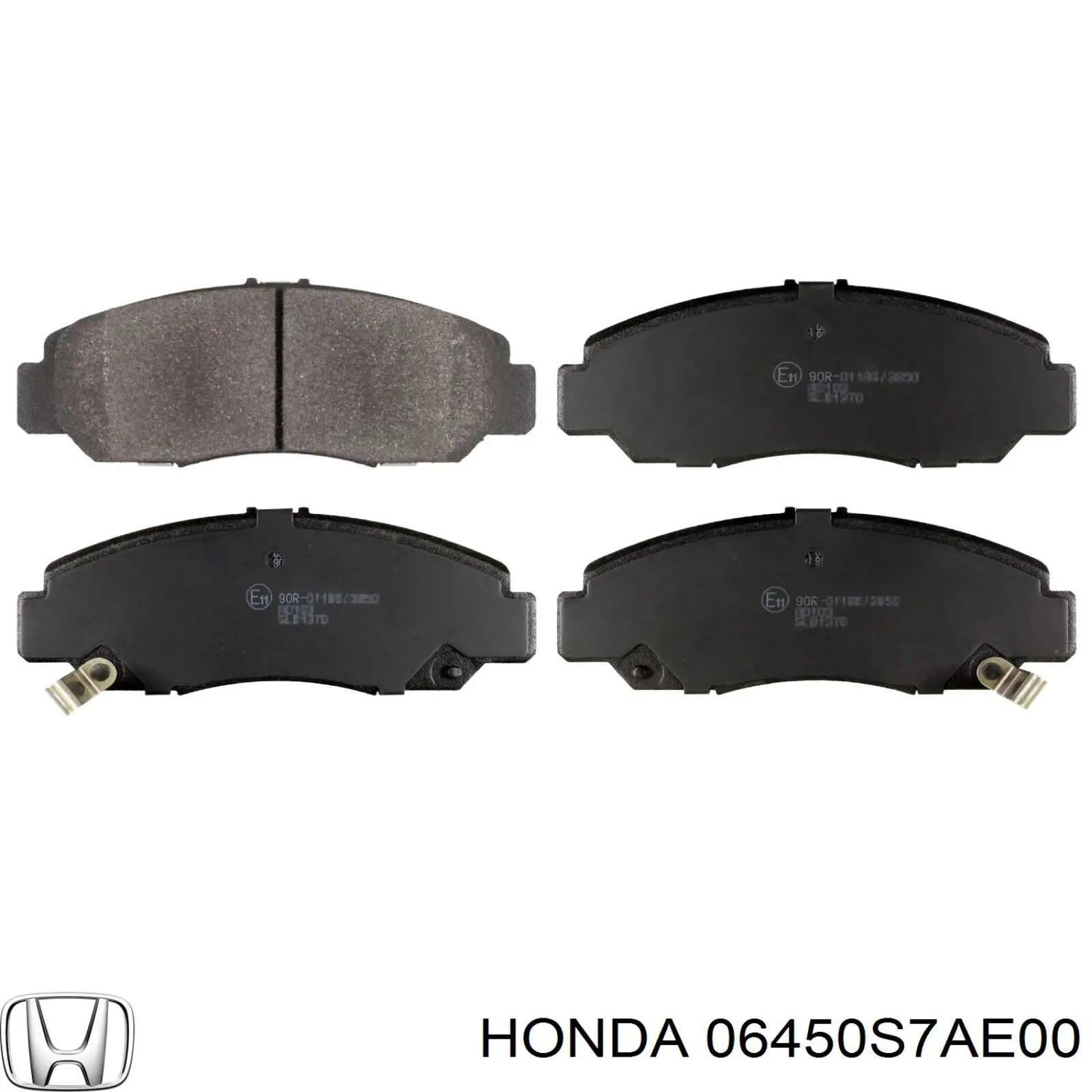Гальмівні колодки Honda 06450S7AE00 ціна, від 24.54 USD