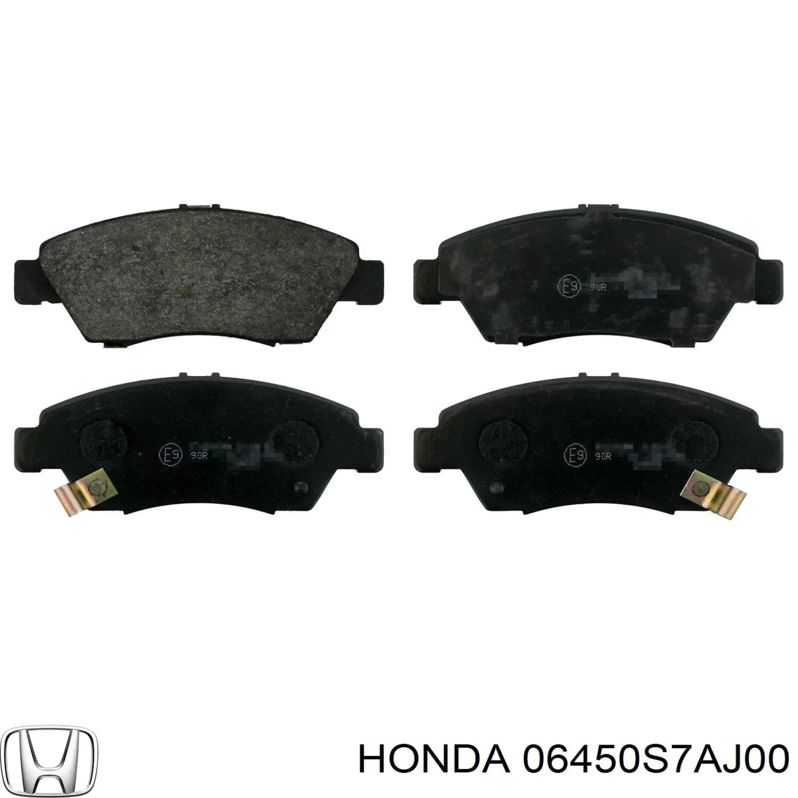 Гальмівні колодки Honda 06450S7AJ00 ціна, від 19.07 USD
