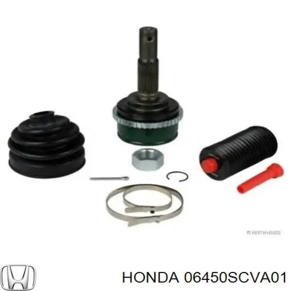 06450SCVA01 Honda колодки гальмівні передні, дискові