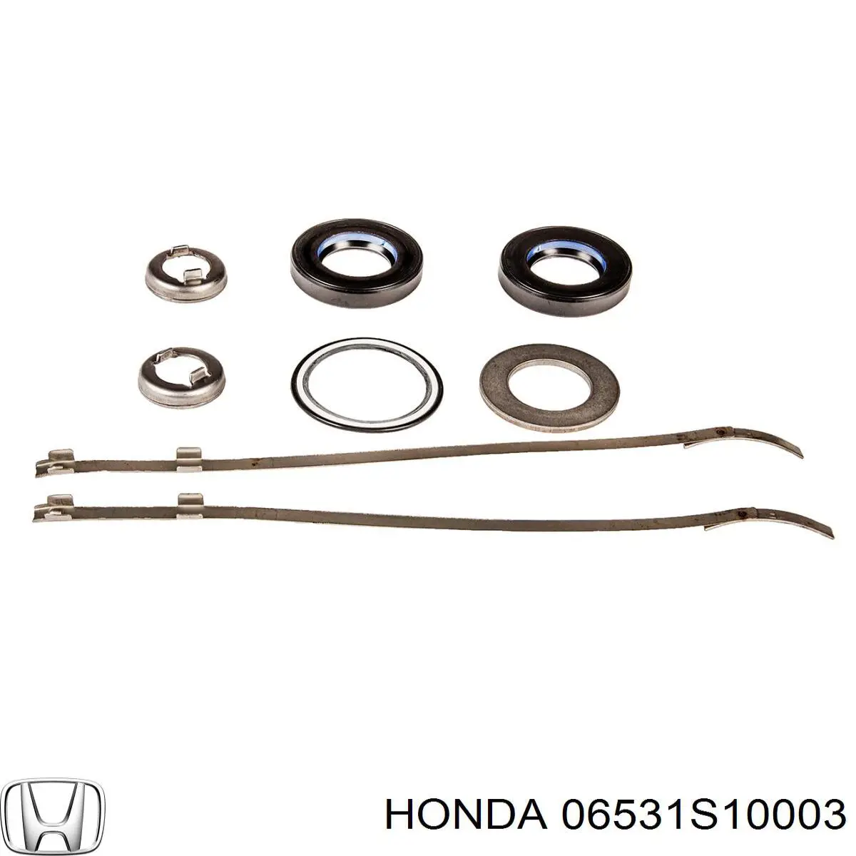 06531S10003 Honda ремкомплект рульової рейки (механізму г/у, (комплект ущільнень))