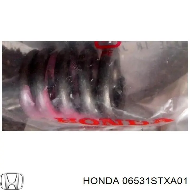 06531STXA01 Honda ремкомплект рульової рейки (механізму г/у, (комплект ущільнень))