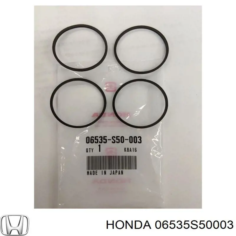 Купити 06535S50003 Honda Сальник вала рульової рейки, комплект