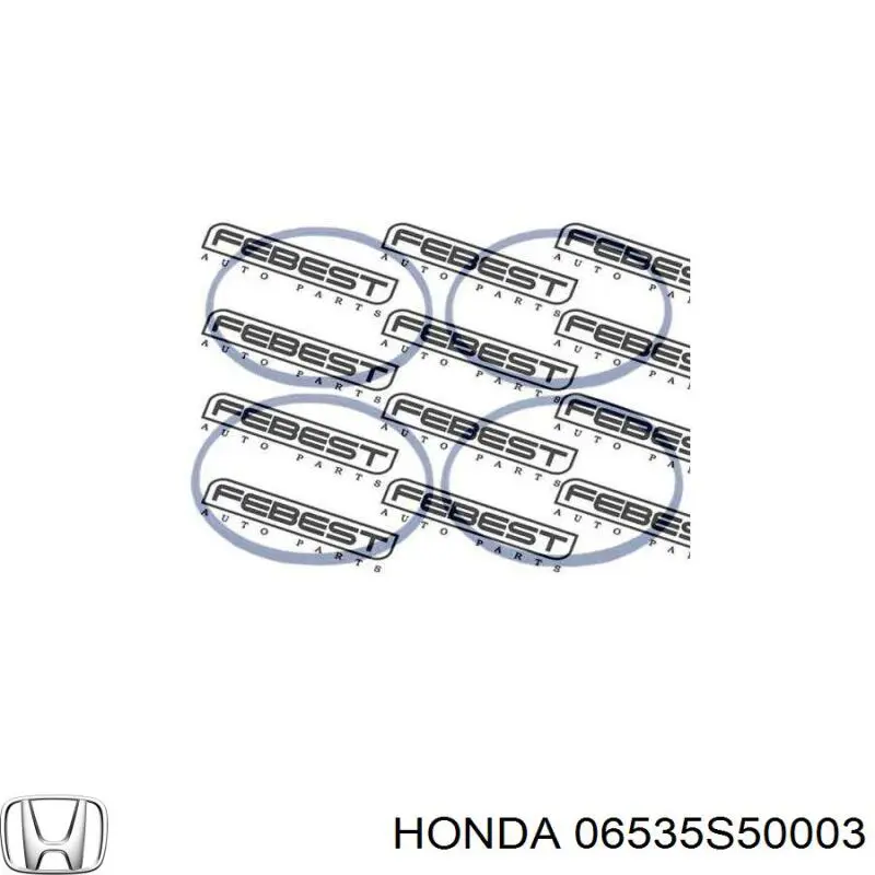 Сальник вала рульової рейки, комплект на Honda Stream (RN)