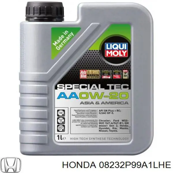 08232P99A1LHE Honda масло моторне