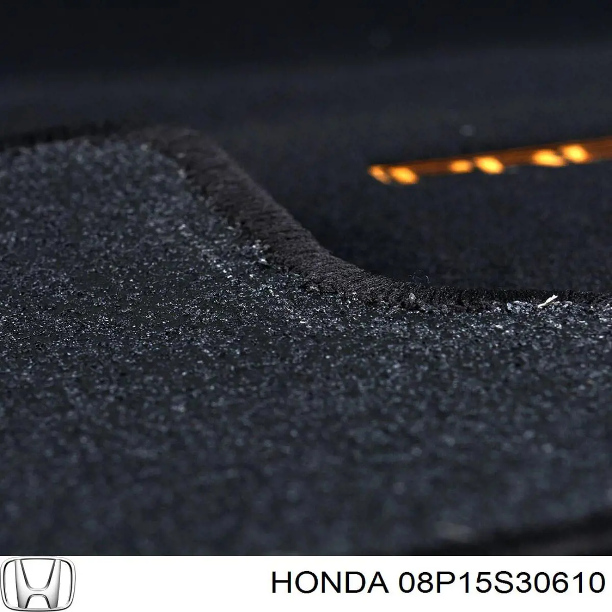 08P15S30610 Honda килимок передні + задні, комплект на авто