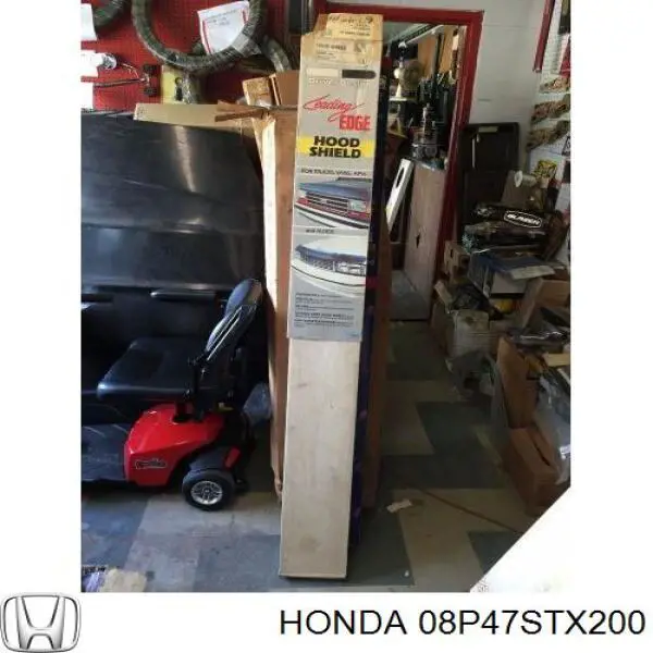 Спойлер капота на Acura MDX II YD2
