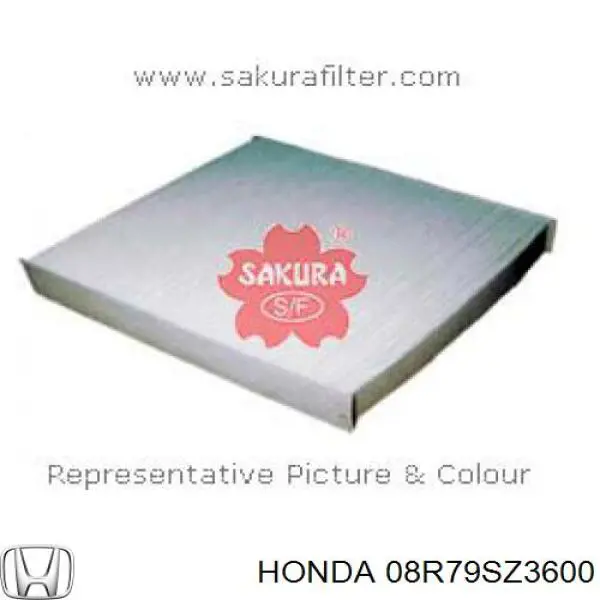 Купити 08R79SZ3600 Honda Фільтр салону вугільний