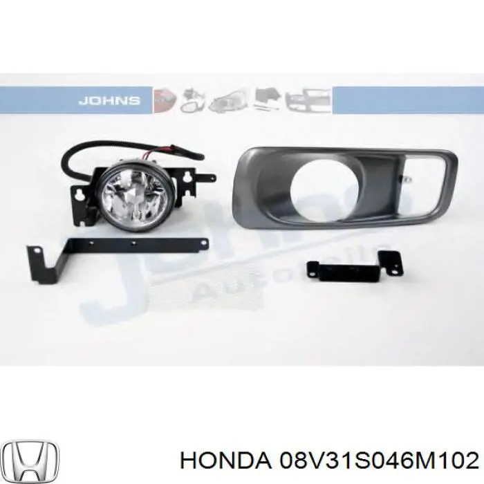 Протитуманка ліва на Honda Civic VI EJ9, EK3/4