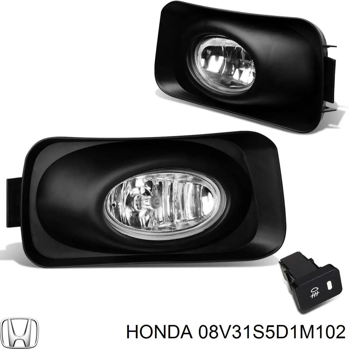 Туманка ліва Honda 08V31S5D1M102 ціна, від 69.99 USD
