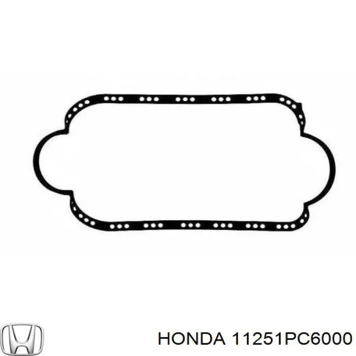 Прокладка піддону картера двигуна Honda Accord 2 (AC, AD) (Хонда Аккорд)
