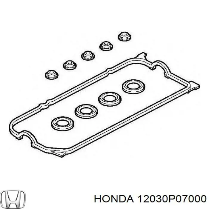 Прокладка клапанної кришки двигуна, комплект Honda 12030P07000 ціна, від 14.56 USD