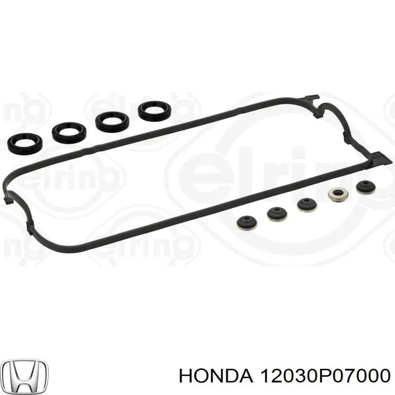 Прокладка клапанної кришки двигуна, комплект 12030P07000 Honda