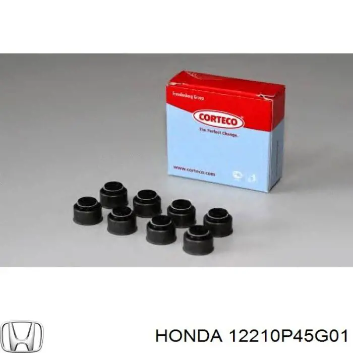 Сальник клапана (маслознімний), впускного Honda 12210P45G01 ціна, від 1.05 USD