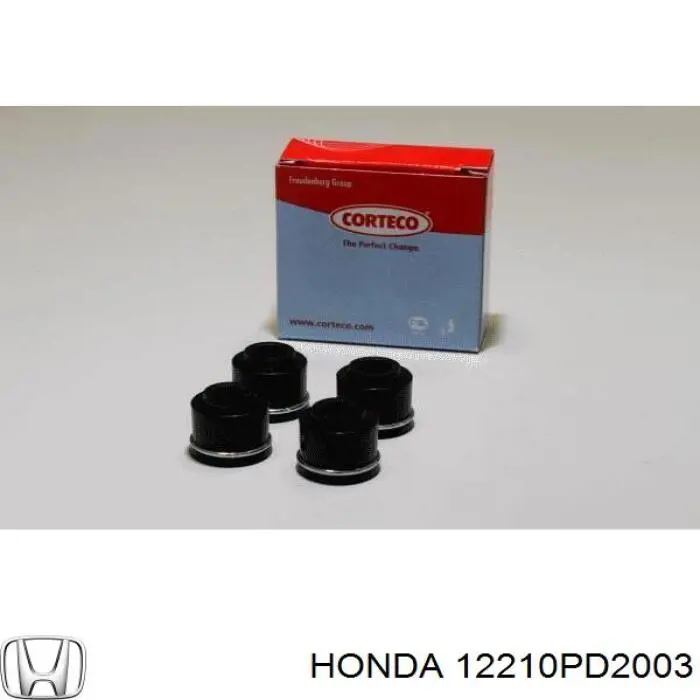 Купити 12210PD2003 Honda Сальник клапана (маслознімний), впускного
