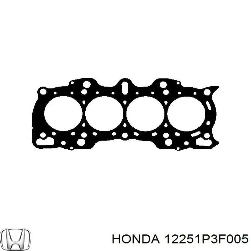 12251P3F005 Honda прокладка головки блока циліндрів (гбц)
