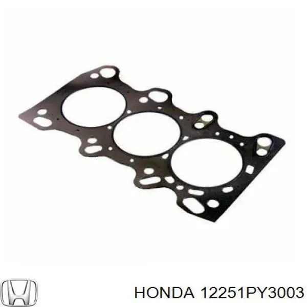 Прокладка головки блока циліндрів (ГБЦ), ліва Honda Legend 2 (KA7) (Хонда Легенд)