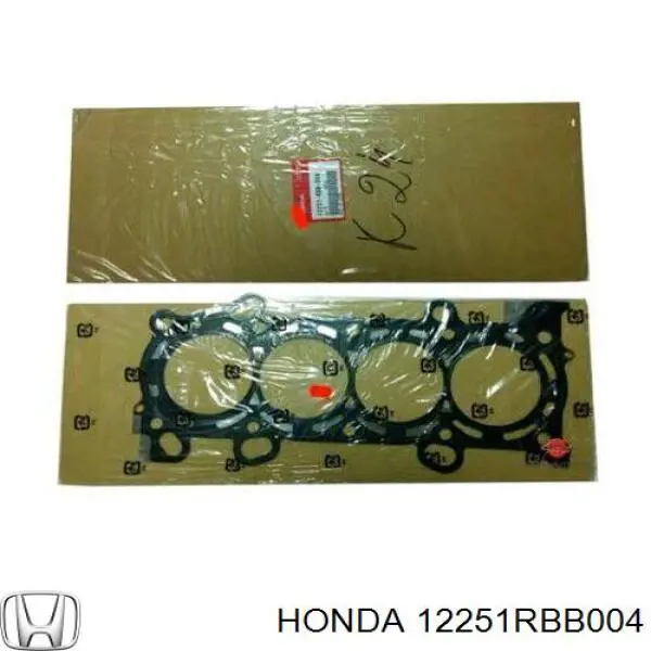 12251RBB004 Honda прокладка головки блока циліндрів (гбц)