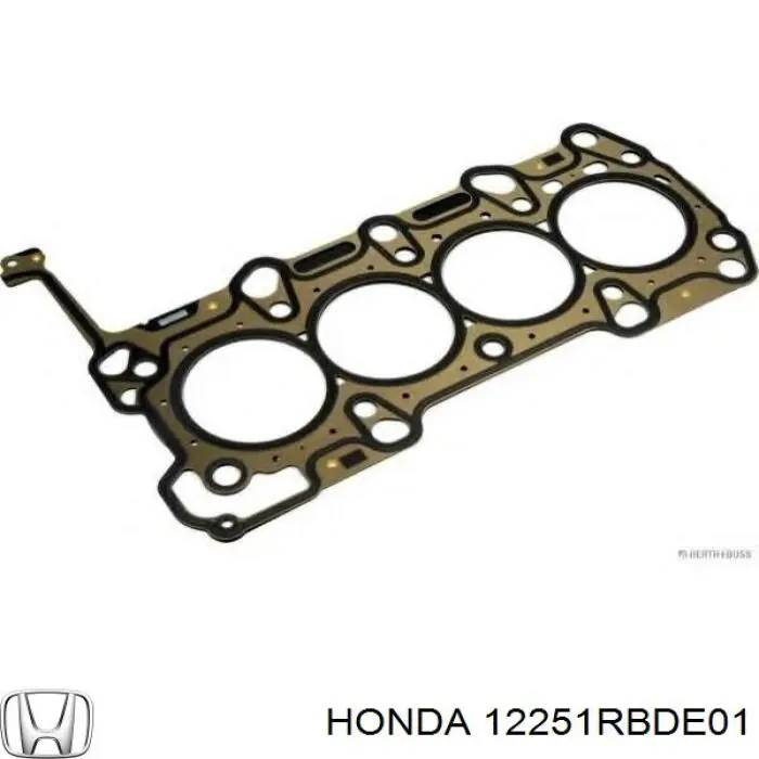 12251RBDE01 Honda Прокладка під головку
