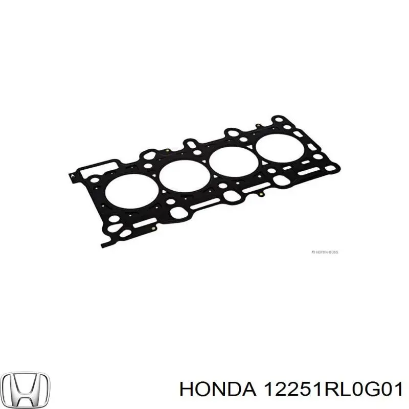 12251RL0G01 Honda прокладка головки блока циліндрів (гбц)