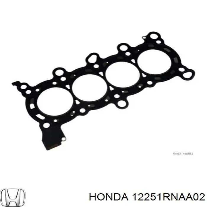 12251RNAA02 Honda прокладка головки блока циліндрів (гбц)