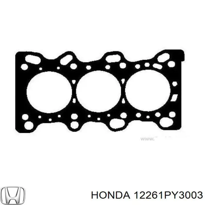 Прокладка головки блока циліндрів (ГБЦ), права на Honda Legend (KA7)
