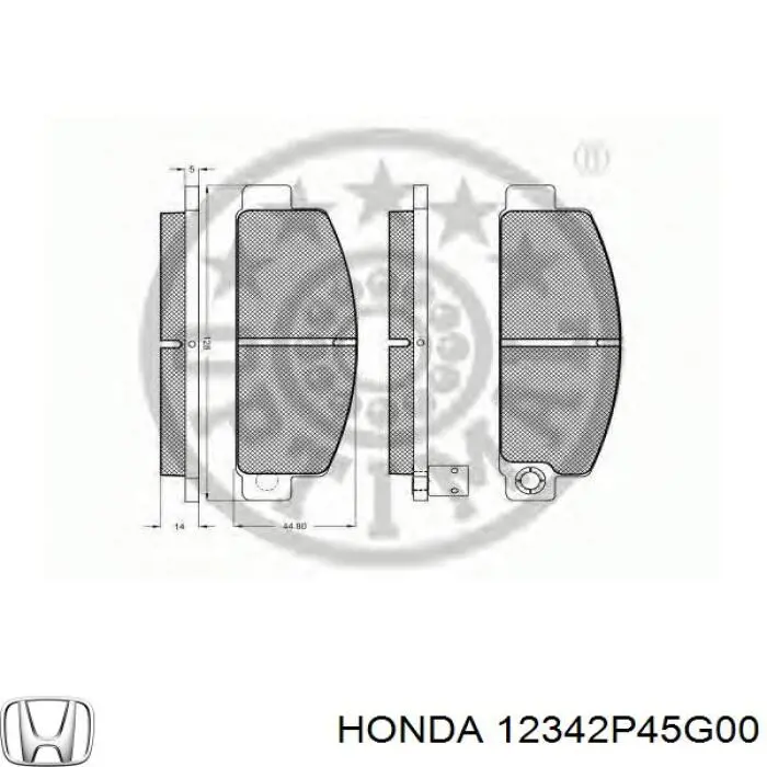 Кільце ущільнювальне свічкового колодязя Honda 12342P45G00 ціна, від 2.80 USD