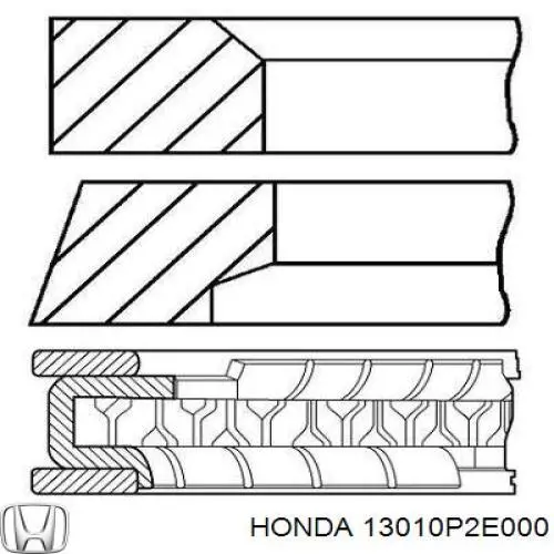 Поршень двигуна без кілець Honda 13010P2E000 ціна, від 49.25 USD