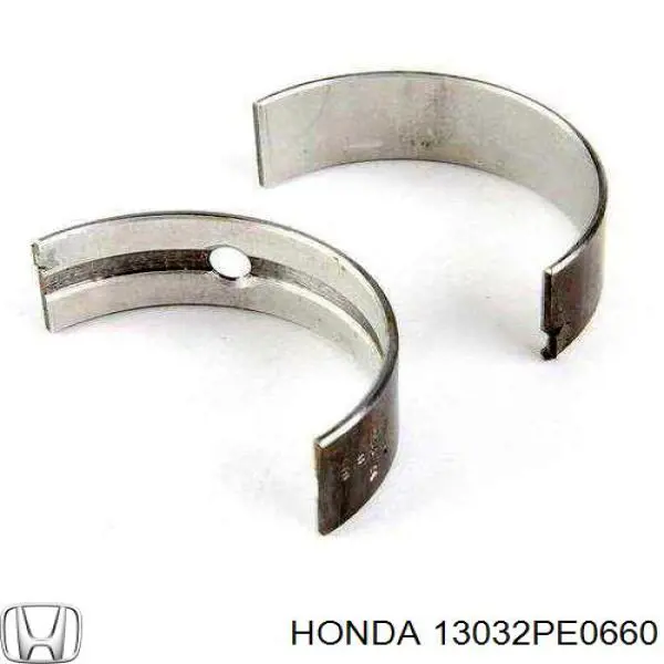 Вкладиші колінвала, корінні, комплект, стандарт (STD) Honda Civic 5 (EG, EH) (Хонда Цивік)