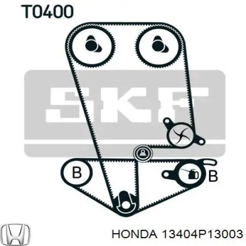 Ролик натягувача ременя ГРМ 13404P13003 Honda