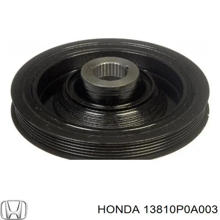 Шків колінвала (демпфер ) Honda 13810P0A003 ціна, від 54.87 USD