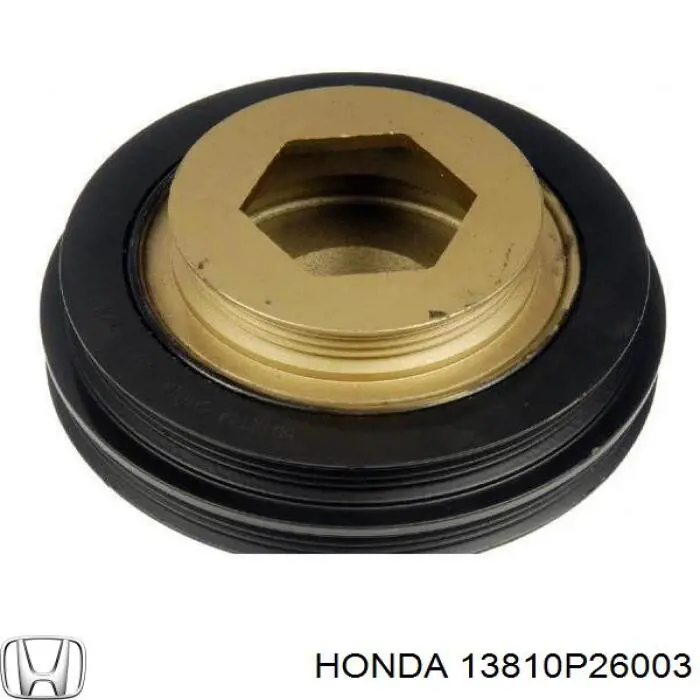 Шків колінвала (демпфер ) Honda 13810P26003 ціна, від 51.52 USD