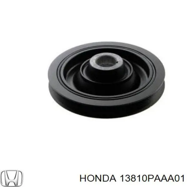 Купити 13810PAAA01 Honda Шків колінчастого вала