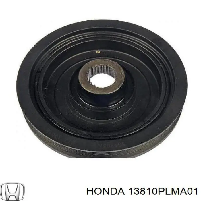 Купити 13810PLMA01 Honda Шків колінчастого вала