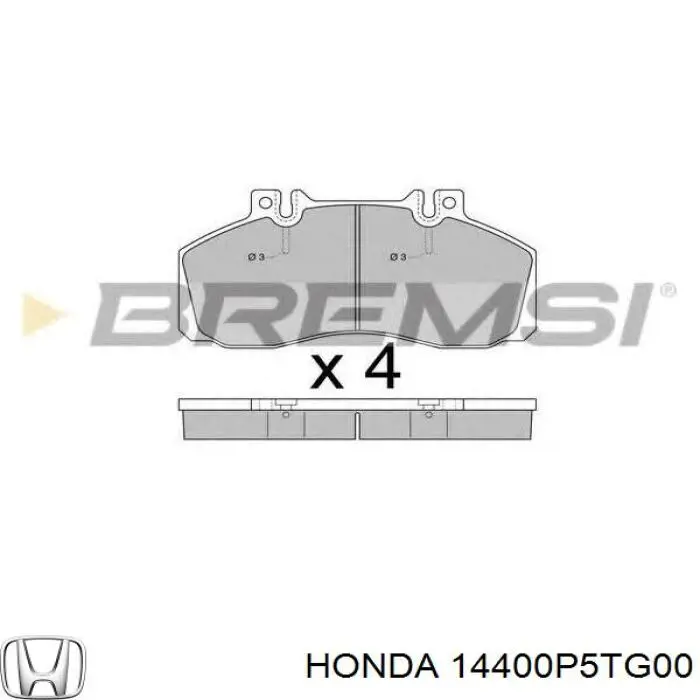 14400P5TG00 Honda Ремінь двигуна